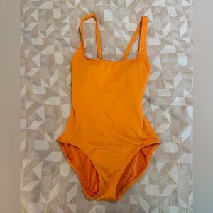 Michael Kors Orange One Piece Swimsuit